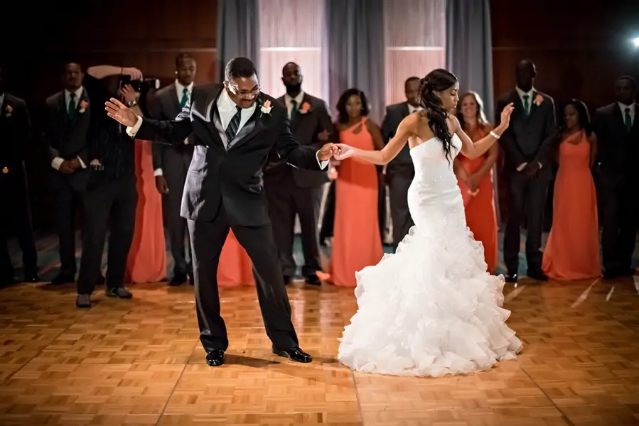 bride dancing with groom picture